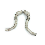 MODE Design 200cpsi Catted Downpipes w. Heatshield for S63 BMW M5 F90 M8 F91 F92 F93
