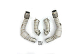 MODE Design 200cpsi Catted w. Heat Shield Downpipe S63R S63 BMW X5M F95 X6M F96