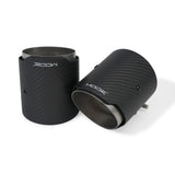 MODE Design 3.75" (95mm) Carbon Angle Cut Clamp-On Exhaust Tips for BMW 535i F10 F11 640i F06 F12 F13 xDrive & Diesel