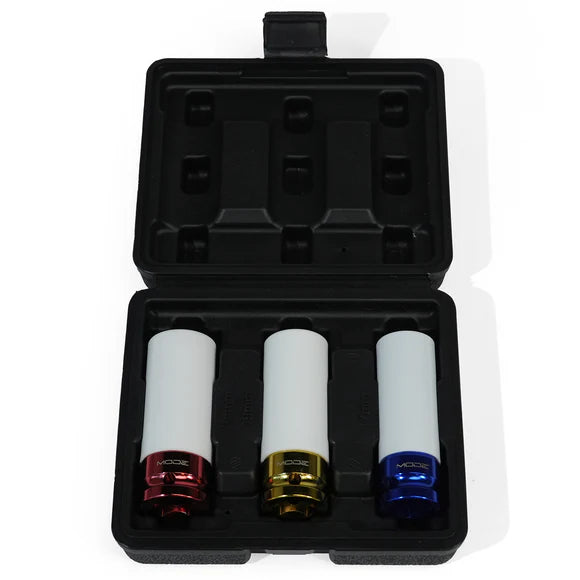 MODE PlusTrack 3-Piece Protective Wheel Saver Socket Tool Kit 17mm 19mm 21mm