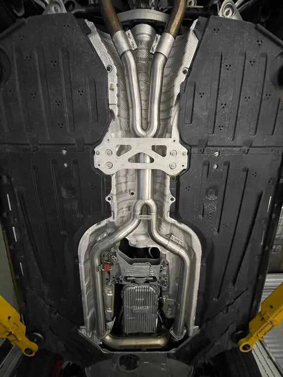 MODE Design Performance Equal Length Single Mid Pipe for BMW M3 G80 G81 M4 G82 G83 S58