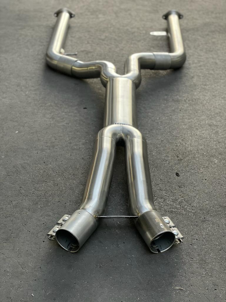 MODE Design Performance Equal Length Single Mid Pipe for BMW M3 G80 G81 M4 G82 G83 S58