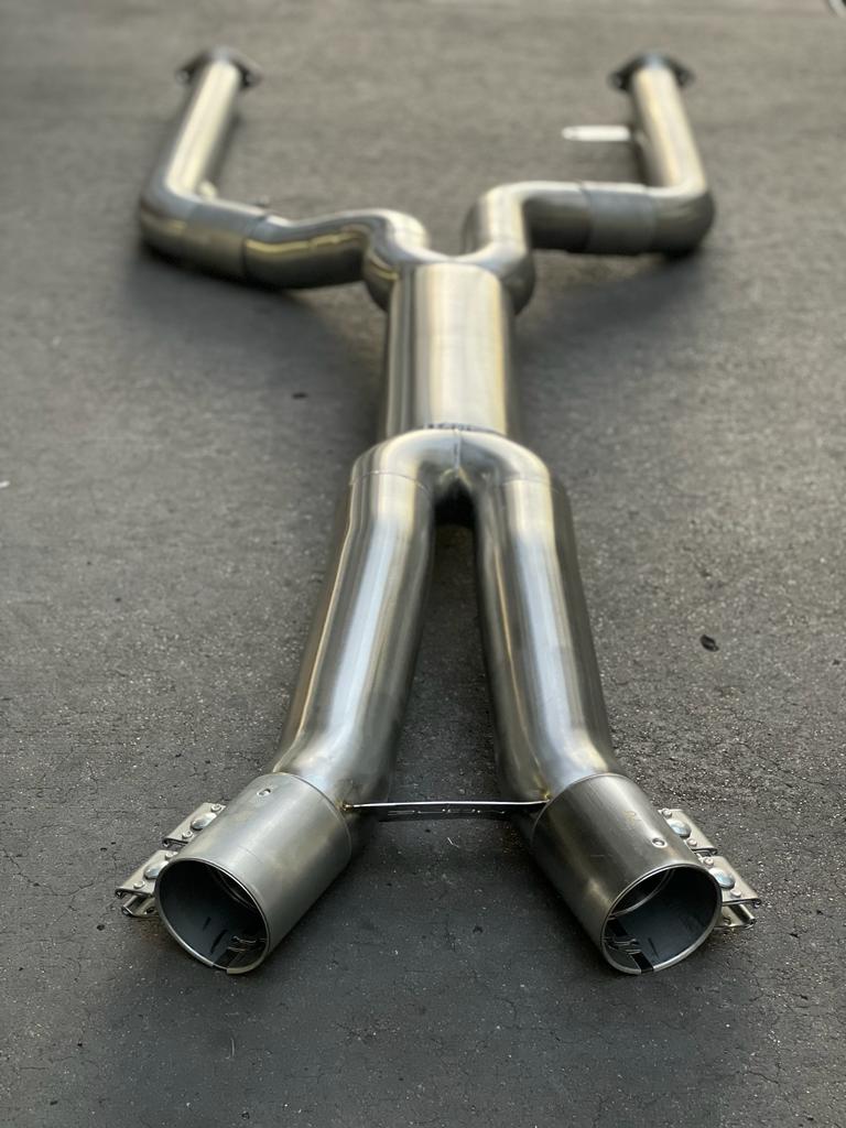 MODE Design Performance Equal Length Single Mid Pipe for BMW M3 G80 G81 M4 G82 G83 S58