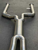 MODE Design Performance Equal Length Single Mid Pipe for BMW M3 G80 G81 M4 G82 G83 S58