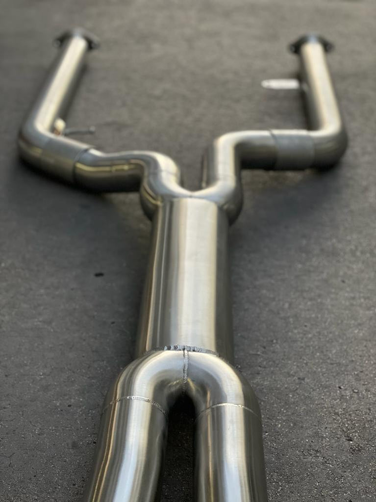 MODE Design Performance Equal Length Single Mid Pipe for BMW M2 G87 S58