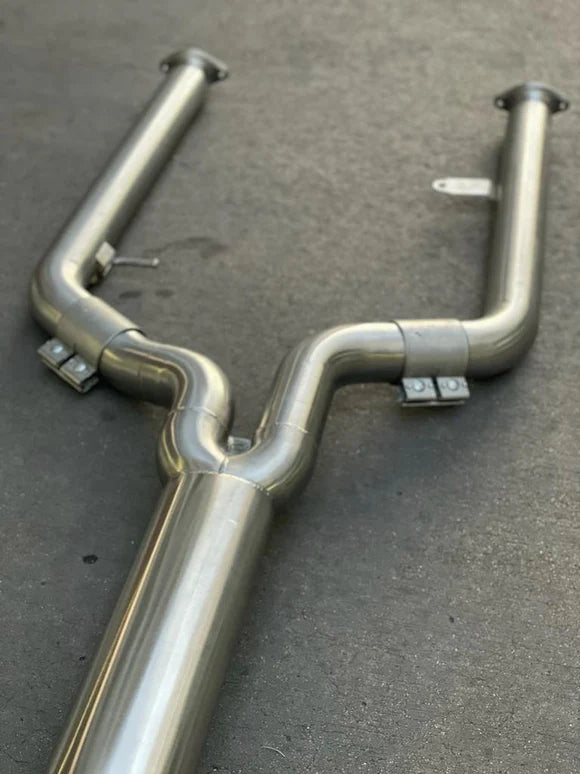 MODE Design Performance Equal Length Single Mid Pipe for BMW M2 G87 S58