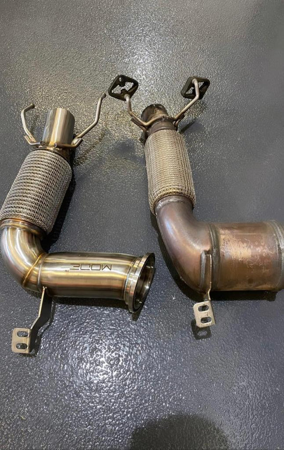 MODE Design 200cpsi Catted Downpipe for MINI Cooper S / JCW F55 F56 F57 B48