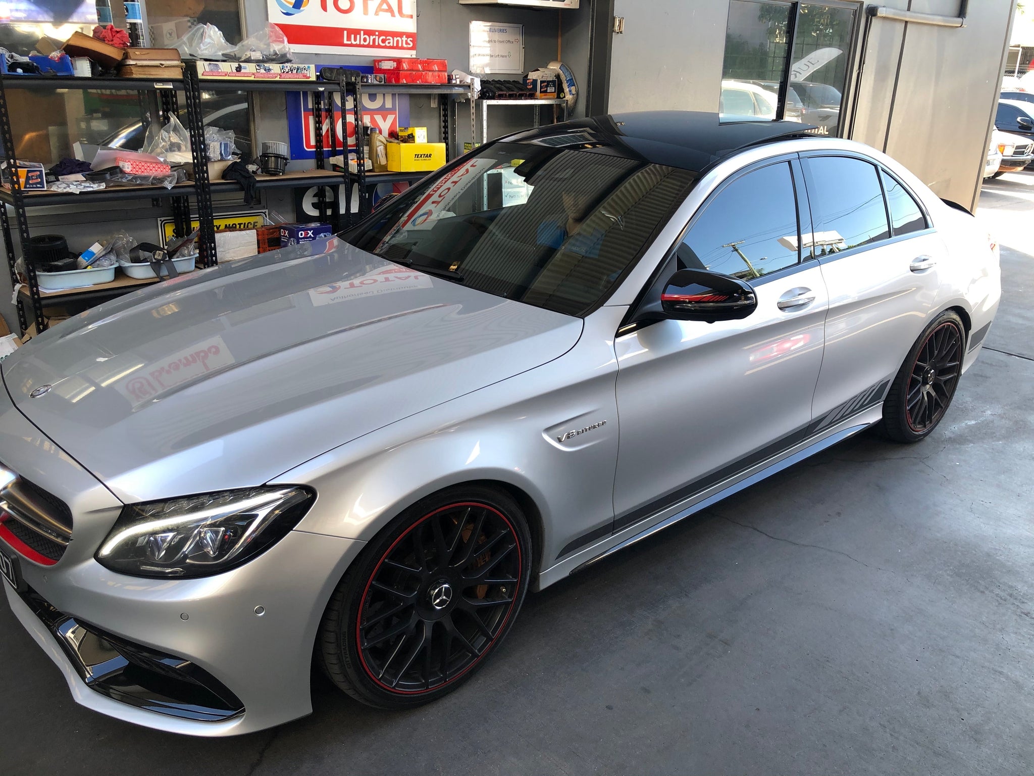 MODE Design Decatted 3.5" Downpipes E63s AMG Mercedes Benz W213 Sedan Coupe Wagon