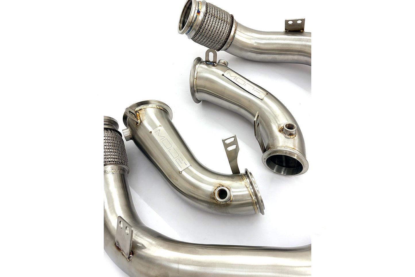 MODE Design Decatted Downpipes for S63 BMW M5 F90 M8 F91 F92 F93