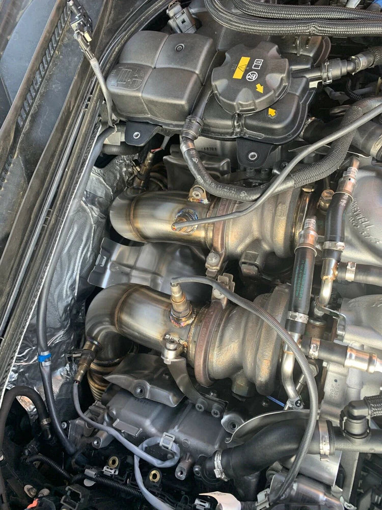 MODE Design Decatted Downpipes for S63 BMW M5 F90 M8 F91 F92 F93