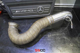 MODE Design Decatted 3.5" Downpipe Mercedes Benz A45 W176 CLA45 C117 GLA45 X156 AMG