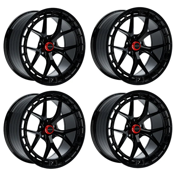MODE Design FR-1 Forged Wheels Liquid Black Set for BMW X3M F97 X4M F98 X3 G01 X4 G02
