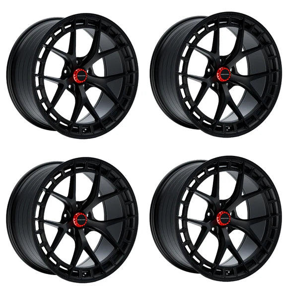 MODE Design FR-1 Forged Wheels Track-Spec Black Set for BMW X3M F97 X4M F98 X3 G01 X4 G02