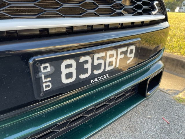 MODE Auto Concepts™ License Number Plate Cover & Backing Plate Set