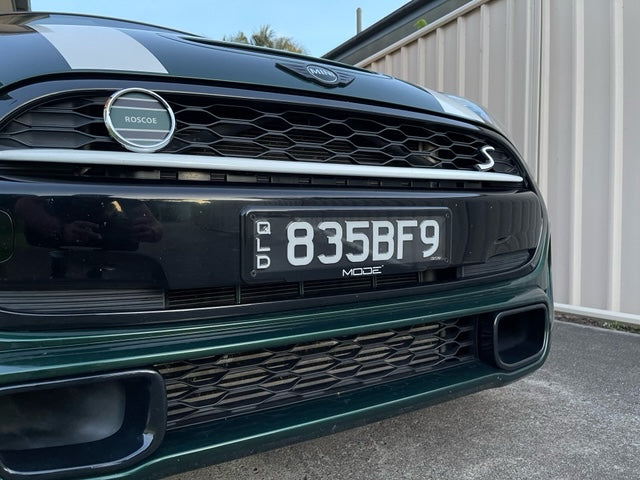 MODE Auto Concepts™ License Number Plate Cover & Backing Plate Set