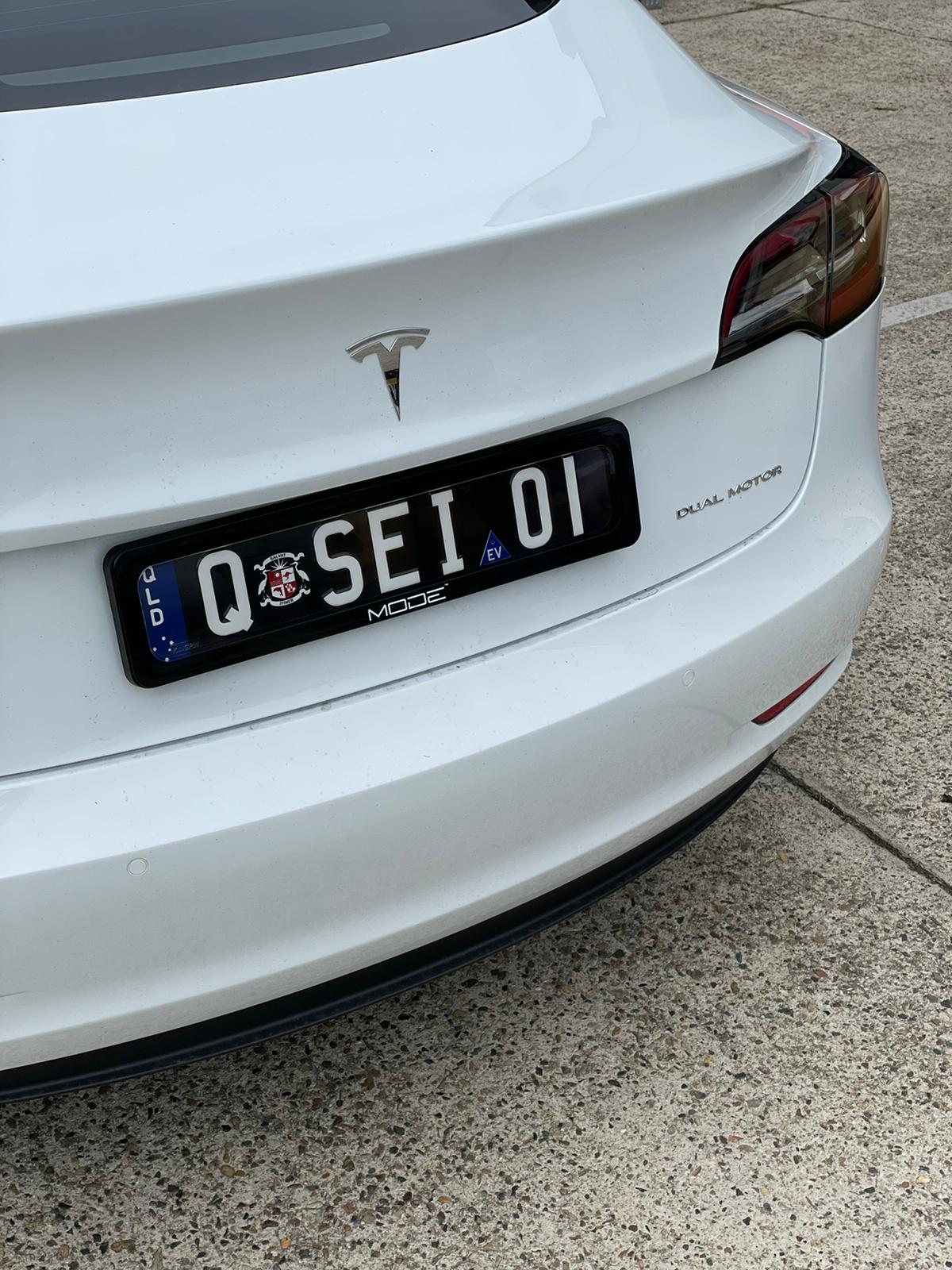 MODE Auto Concepts™ License Number Plate Cover / Backing Plate