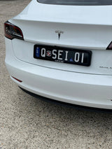 MODE Auto Concepts™ License Number Plate Cover / Backing Plate