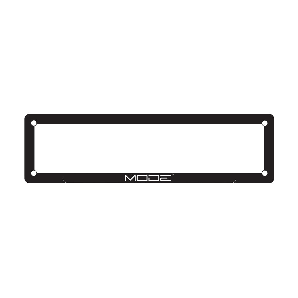 MODE Auto Concepts™ License Number Plate Cover & Backing Plate Set
