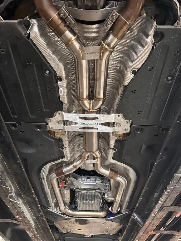 MODE Design Performance Equal Length Single Mid Pipe for BMW M2 G87 S58