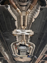 MODE Design Performance Equal Length Single Mid Pipe for BMW M2 G87 S58