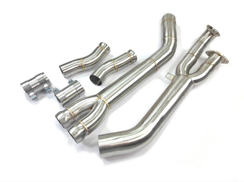 MODE Design Performance Big Single Mid Pipe for BMW M2 G87 S58