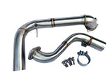 MODE Design Catted w. Heatshield 3.5" Downpipe Mercedes Benz A200 A250 W177 CLA220 CLA250 C118 GLA220 GLA250 H257 B220 B250 W247 GLB 250 X247