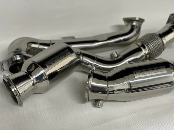 MODE Design 200cpsi & 400cpsi Catted Downpipe S58 BMW M2 G87 M3 G80 G81 M4 G82 G83