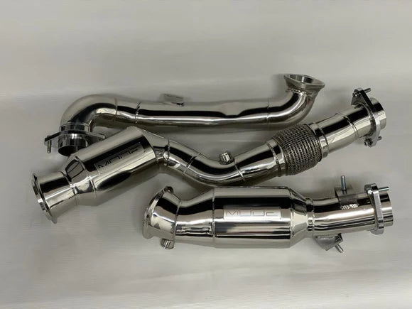 MODE Design 200cpsi & 400cpsi Catted Downpipe S58 BMW M2 G87 M3 G80 G81 M4 G82 G83