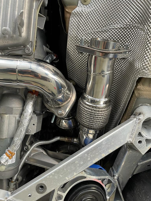 MODE Design 200cpsi & 400cpsi Catted Downpipe S58 BMW M2 G87 M3 G80 G81 M4 G82 G83