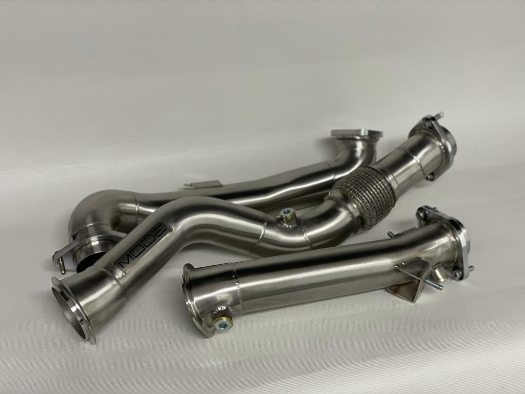 MODE Design Decatted Downpipe S58 BMW M2 G87 M3 G80 M4 G82 (inc. OPF)