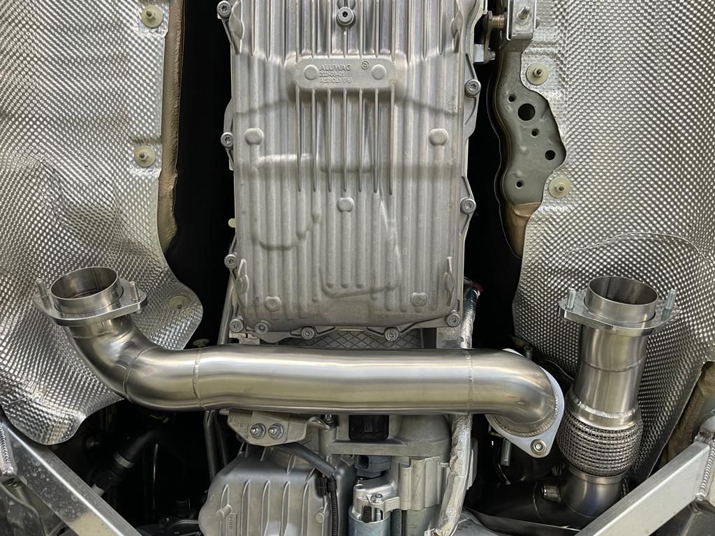 MODE Design Decatted Downpipe S58 BMW M2 G87 M3 G80 M4 G82 (inc. OPF)