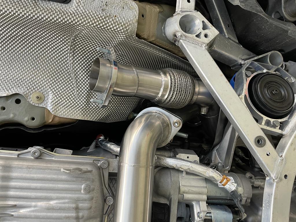 MODE Design Decatted Downpipe S58 BMW M2 G87 M3 G80 M4 G82 (inc. OPF)