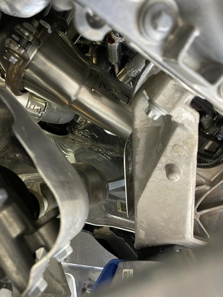 MODE Design Decatted Downpipe S58 BMW M2 G87 M3 G80 M4 G82 (inc. OPF)