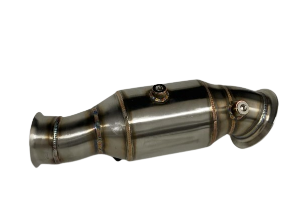 MODE Design 200cpsi Catted Downpipe w. Heatshield N55 EWG BMW M135i F20 M235i F22 335i F30 435i F32 & M2 F87