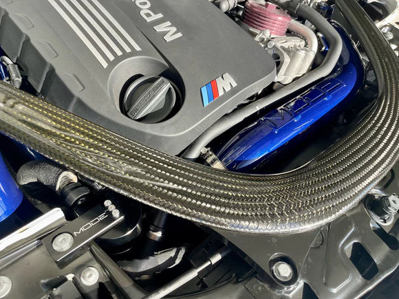 MODE Design Turbo Double Baffle Oil Catch Can for S55 BMW M3 F80 M4 F82 & M2 Competition F87