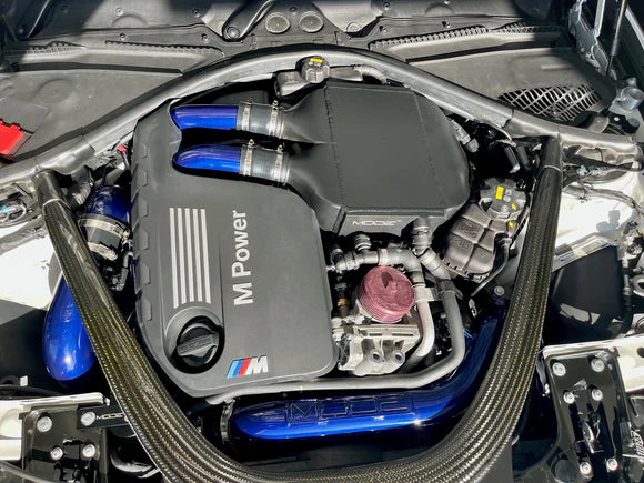 MODE Design Turbo Double Baffle Oil Catch Can for S55 BMW M3 F80 M4 F82 & M2 Competition F87