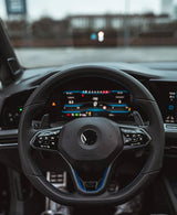 MODE Design Magnetic GT3 Style Carbon Fiber Full Replacement Paddle Shifters (OEM Fit) for VW Golf MK8 GTI & R-Line Mode