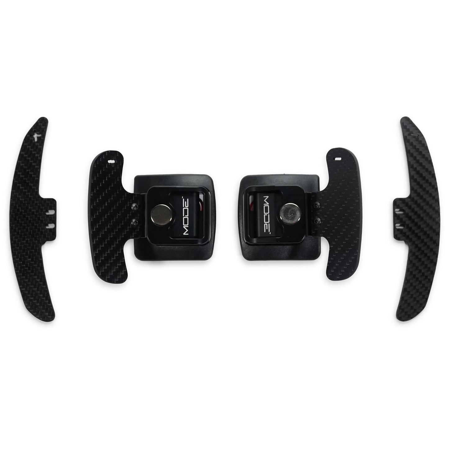 MODE Design Magnetic GT3 Style Carbon Fiber Full Replacement Paddle Shifters (OEM Fit) for BMW E-Series 1 & 3 Series 135