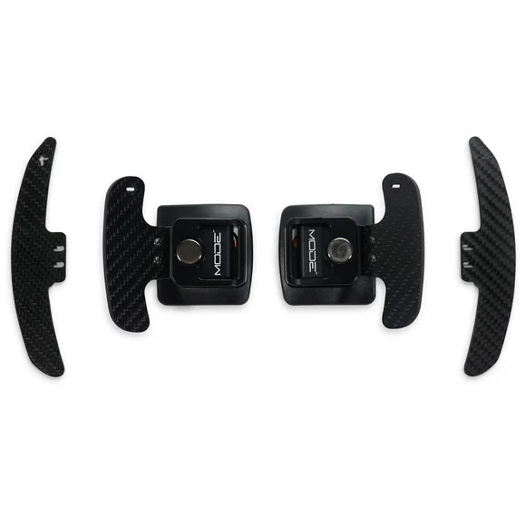 MODE Design Magnetic GT3 Style Carbon Fiber Full Replacement Paddle Shifters (OEM Fit) for BMW E-Series 1 & 3 Series 135i E82 E88 335i E90 E91 E92 E93 LCI