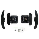 MODE Design Magnetic GT3 Style Carbon Fiber Full Replacement Paddle Shifters (OEM Fit) for BMW E-Series 1 & 3 Series 135i E82 E88 335i E90 E91 E92 E93 LCI