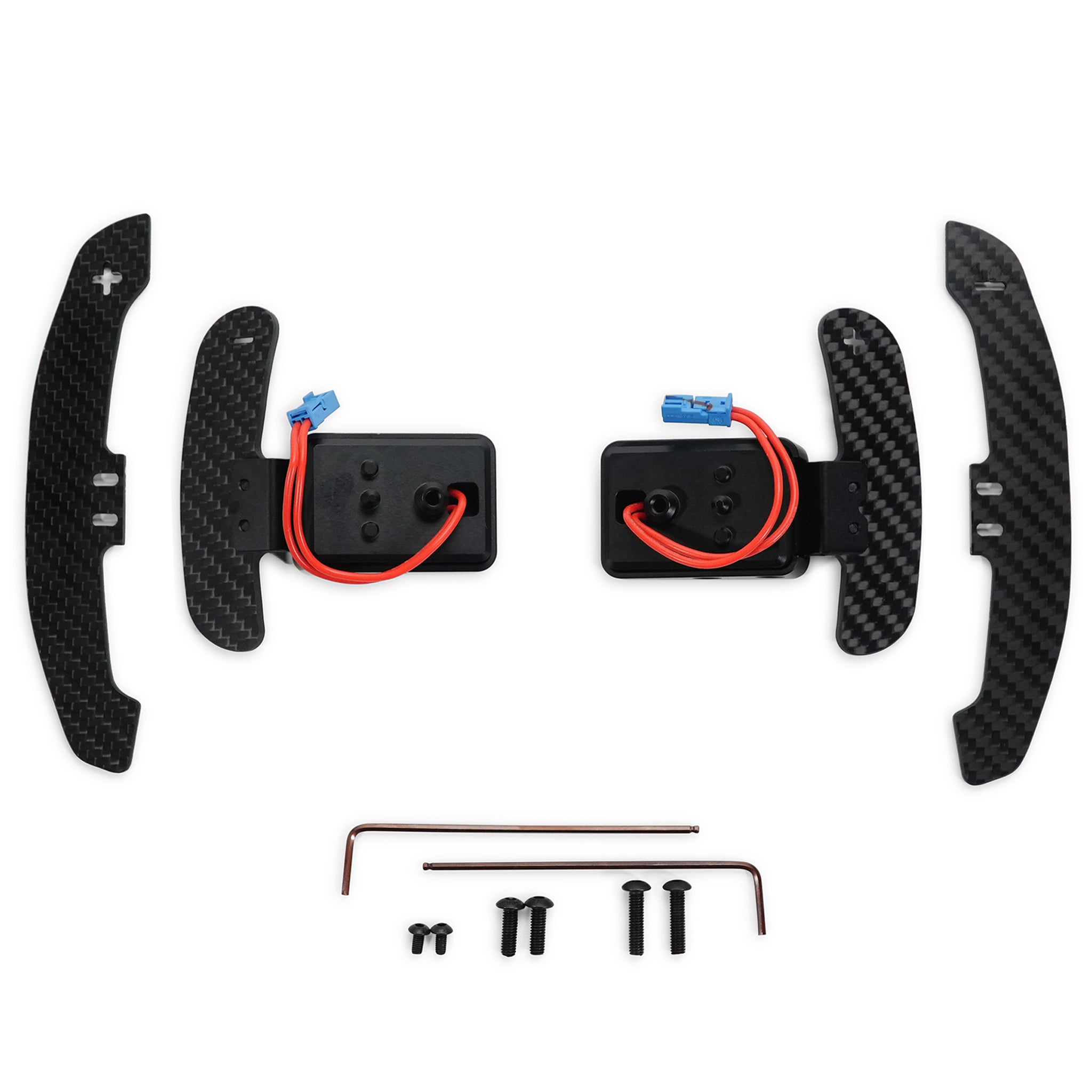 MODE Design Magnetic GT3 Style Billet Alloy Full Replacement Paddle Shifters (OEM Fit) for BMW G-Series M2 G87 M3 G80 G8