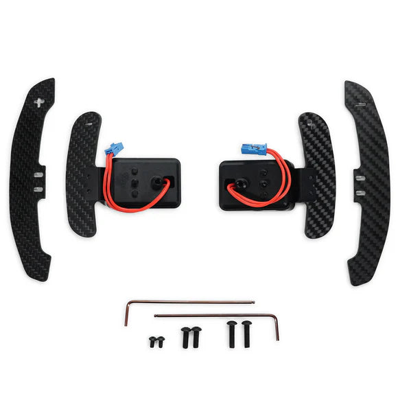 MODE Design Magnetic GT3 Style Carbon Fiber Full Replacement Paddle Shifters (OEM Fit) for BMW G-Series M2 G87 M3 G80 G81 M4 G82 G83 M5 F90 M8 F92