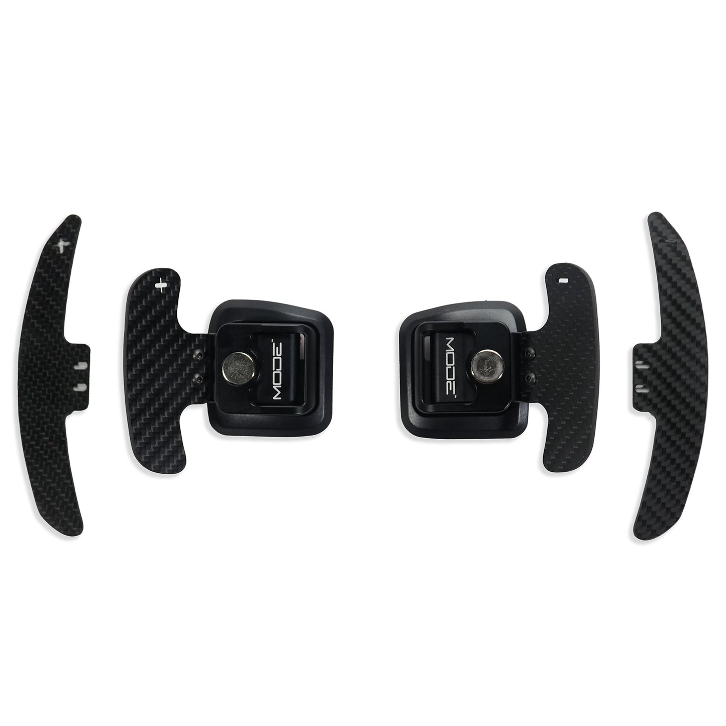 MODE Design Magnetic GT3 Style Carbon Fiber Full Replacement Paddle Shifters (OEM Fit) for BMW M3 E90 E92 E93 & X5M E70 X6M E71