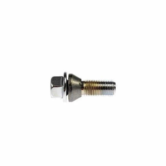 MODE PlusTrack Extended Lug Bolt w. Loose Collar 14x1.5 Silver 37mm Conical Tapered 19mm Head