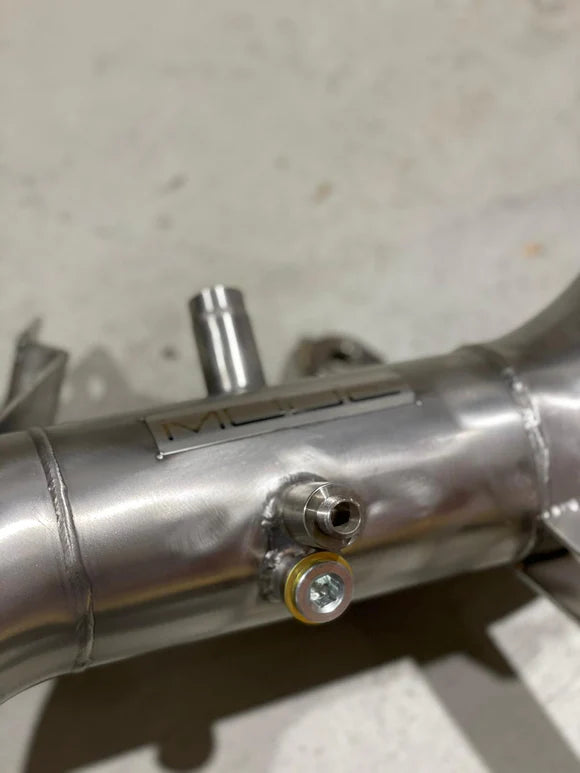 MODE Design Decatted 3.5" Downpipe Mercedes Benz A45 / A45s W177 CLA45s C118 GLA45 H247 AMG