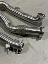 MODE Design Decatted Downpipe S58 BMW M2 G87 M3 G80 M4 G82 (inc. OPF)
