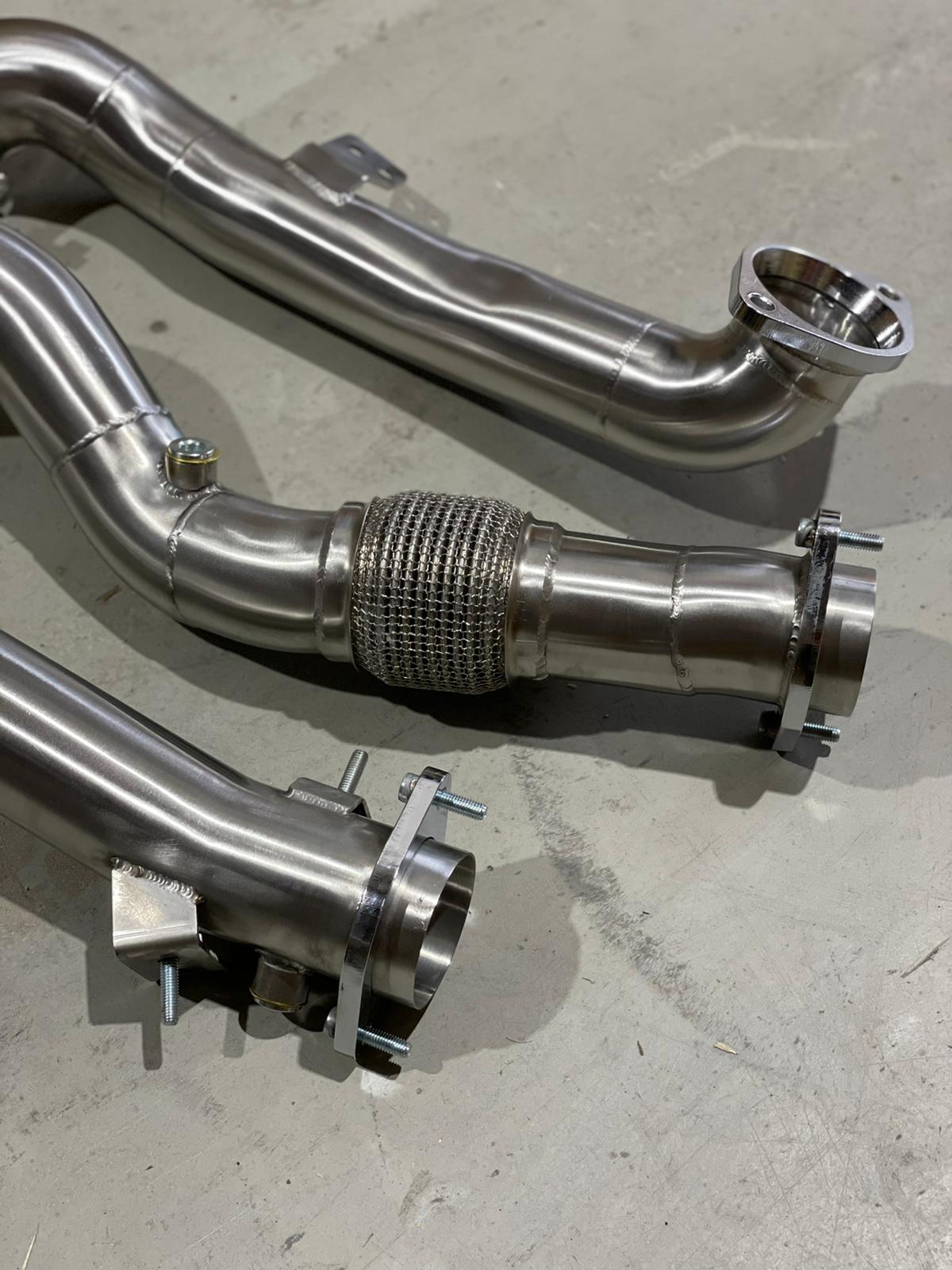 MODE Design Decatted Downpipe S58 BMW M2 G87 M3 G80 M4 G82 (inc. OPF)