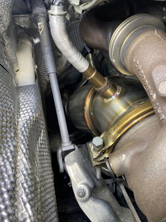 MODE Design Decatted Downpipe for B58 BMW X3 X4 M40i G01 G02 X5 X6 40i G05 G06 40i Z4 G29 M40i
