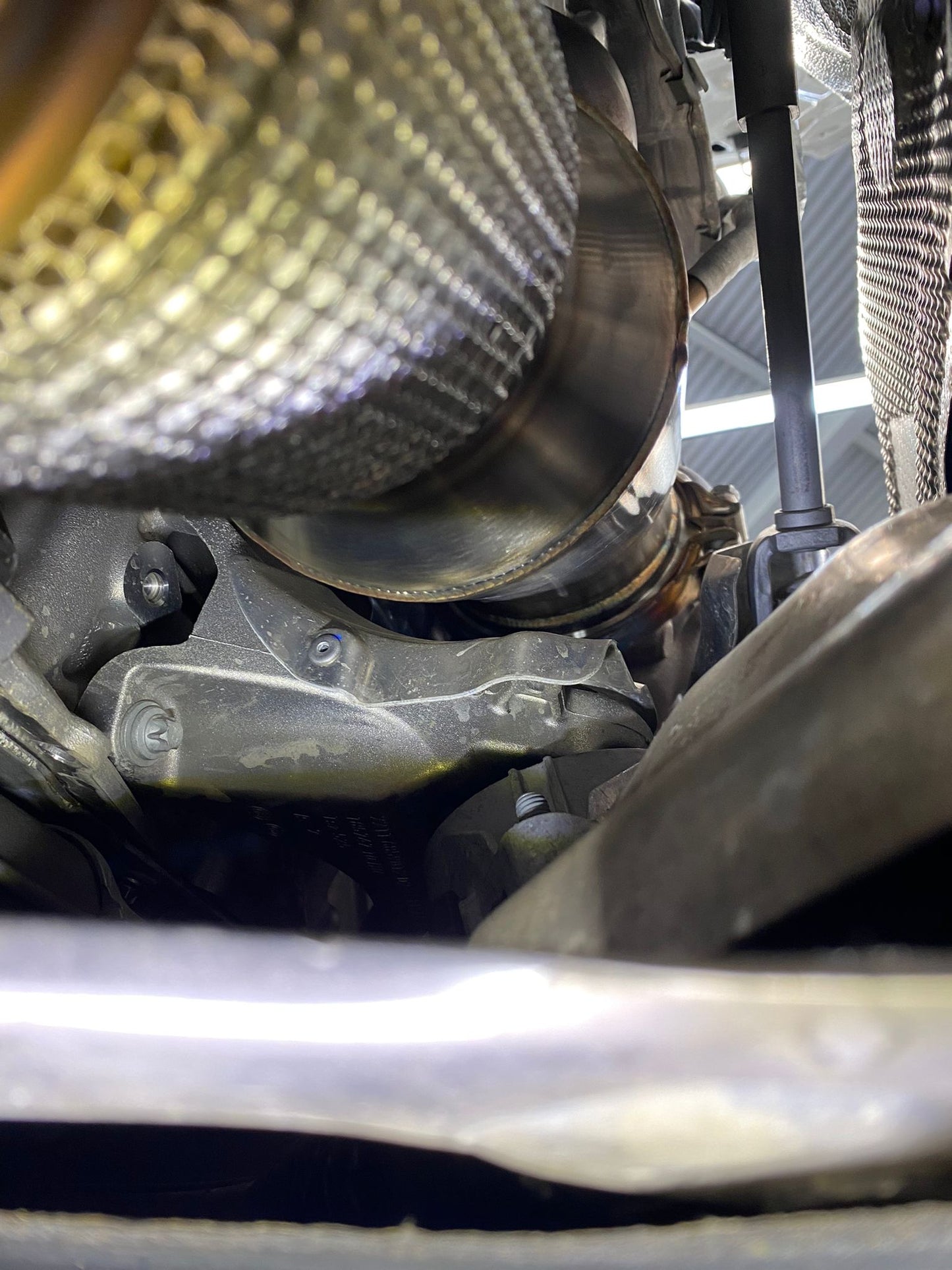MODE Design Decatted Downpipe for B58 BMW X3 X4 M40i G01 G02 X5 X6 40i G05 G06 40i Z4 G29 M40i
