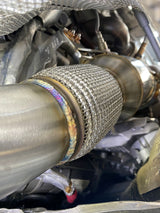 MODE Design 200cpsi Catted Downpipe for B58 Toyota Supra A90 MK5 J29